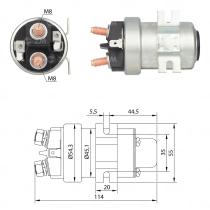 FLAMAR SND11015HD - RELE AUXILIAR 24V 200AMP